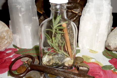 Miss Melinda's Witch Bottle for Money & Prosperity