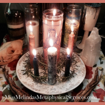 Illuminating Spiritual Work with Miss Melinda Saint Lucy Spiritual Service with Miss Melinda